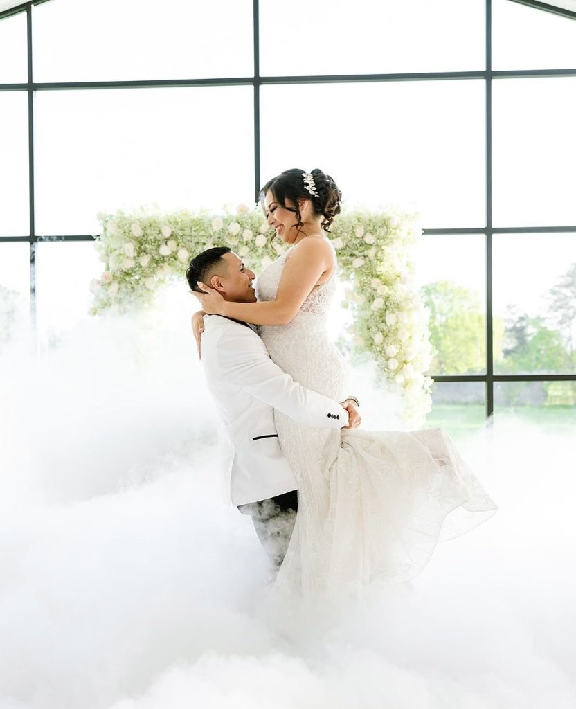 ⁠Still on cloud 9 after Alyssa & Ariel’s day. ☁️ This celebration was the perfect blend of classic elegance and