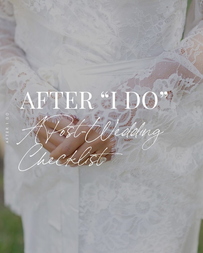 Your wedding day may be over, but the celebration doesn’t stop there! Now it’s time to preserve the magic and
